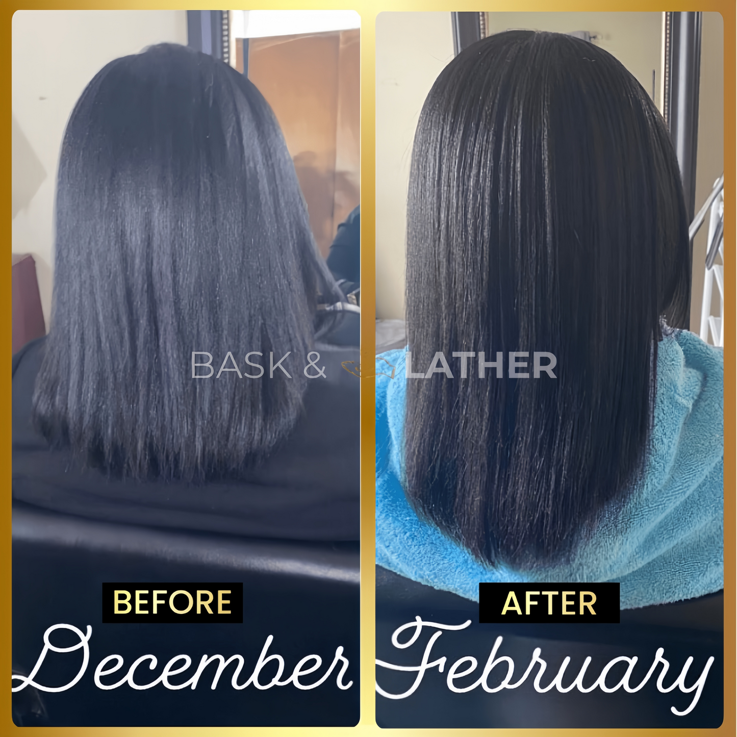 BASK & LATHER GRO & Glow Liquid Vitamin, Liquid Collagen for Women, Natural Ingredients with Collagen, Biotin, Msm, Beauty Supplement, Helps Support Healthy Hair, Skin & Nails, Cherry Flavor, 2 FL Oz